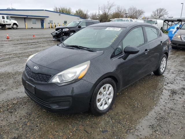 KIA RIO LX 2014 with VIN KNADM4A31E6375788 - Photo from auction