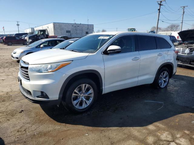 TOYOTA HIGHLANDER 2015 with VIN 5TDZKRFHXFS098320 - Photo from auction