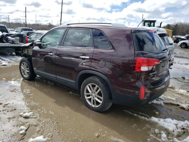 Photo 2 from auction – 2015 KIA SORENTO LX with VIN 5XYKTCA67FG570827