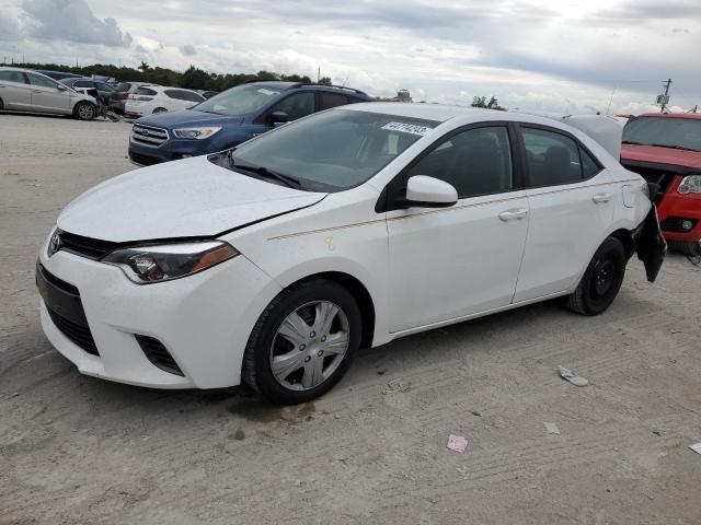 TOYOTA COROLLA L 2015 with VIN 2T1BURHEXFC275696 - Photo from auction