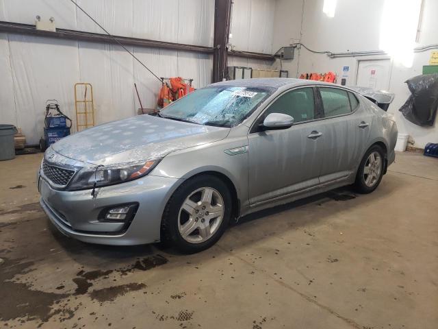 KIA OPTIMA HYB 2014 with VIN KNAGN4ADXE5074638 - Photo from auction