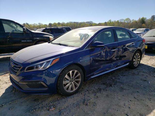 HYUNDAI SONATA SPO 2017 with VIN 5NPE34AF5HH528798 - Photo from auction