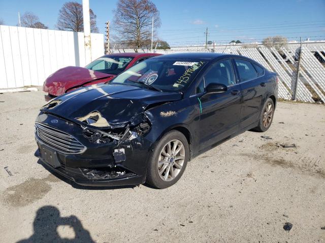 FORD FUSION SE 2017 with VIN 3FA6P0HD3HR148724 - Photo from auction