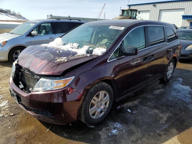 HONDA ODYSSEY LX 2012 with VIN 5FNRL5H26CB101857 - Photo from auction