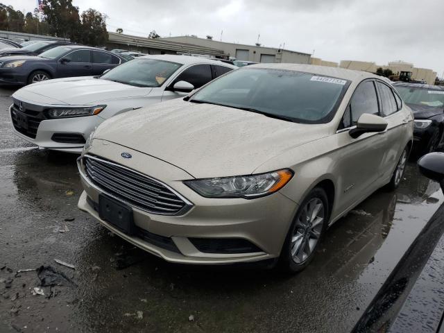 FORD FUSION SE 2017 with VIN 3FA6P0LU4HR151249 - Photo from auction
