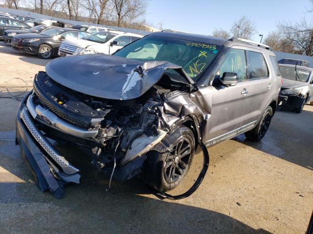 FORD EXPLORER X 2014 with VIN 1FM5K7D86EGB38922 - Photo from auction