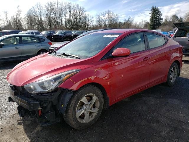 HYUNDAI ELANTRA SE 2015 with VIN KMHDH4AE2FU452525 - Photo from auction