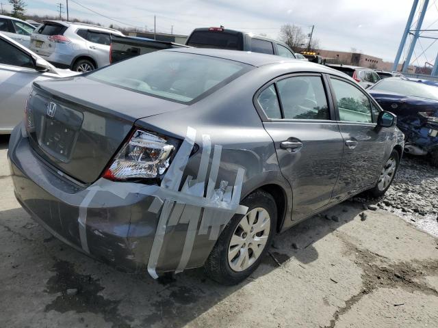 Photo 3 from auction – 2012 HONDA CIVIC LX with VIN 2HGFB2F58CH301202