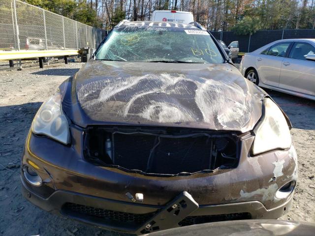 Photo 5 from auction – 2008 INFINITI EX35 BASE with VIN JNKAJ09F08M351258