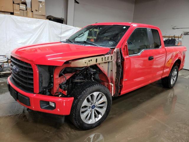 FORD F150 SUPER 2017 with VIN 1FTEX1EP7HKC58805 - Photo from auction