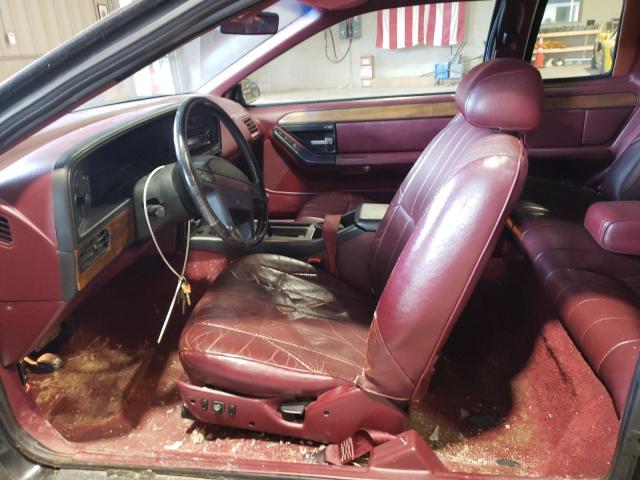 Photo 7 from auction – 1990 MERCURY COUGAR LS with VIN 1MEPM6041LH635645