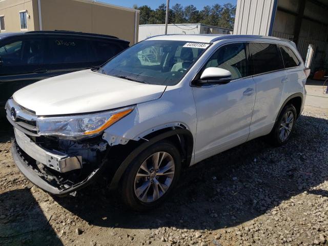 TOYOTA HIGHLANDER 2015 with VIN 5TDKKRFH0FS086338 - Photo from auction