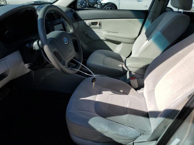 Photo 7 from auction – 2009 KIA SPECTRA EX with VIN KNAFE222X95604352