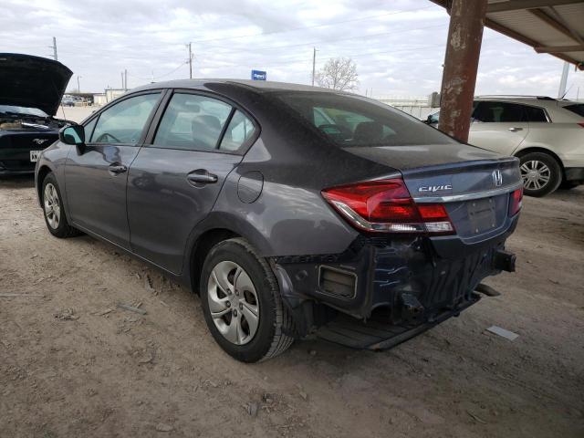 Photo 2 from auction – 2015 HONDA CIVIC LX with VIN 19XFB2F56FE223811