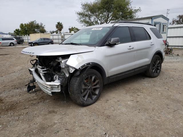 FORD EXPLORER X 2018 with VIN 1FM5K7D89JGA04187 - Photo from auction