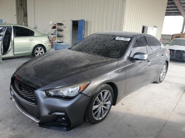 INFINITI Q50 PREMIU 2017 with VIN JN1EV7AP7HM736923 - Photo from auction