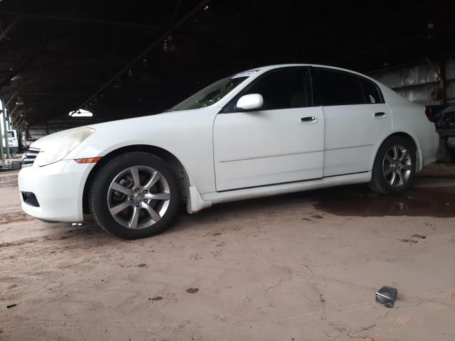 INFINITI G35 2006 with VIN JNKCV51EX6M518445 - Photo from auction