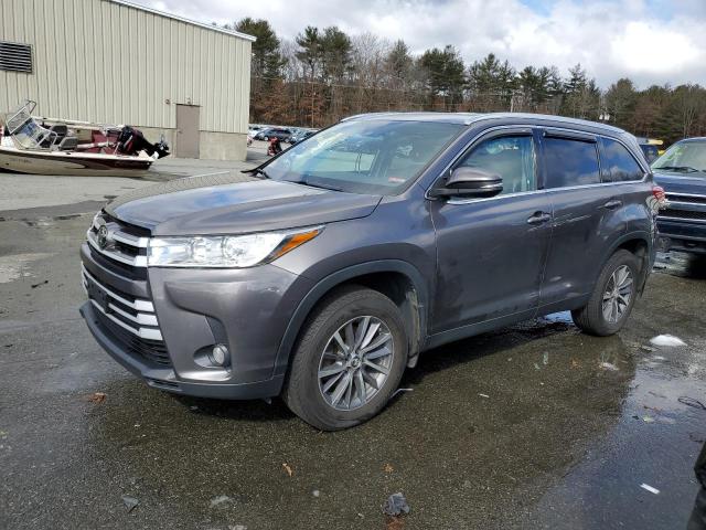 TOYOTA HIGHLANDER 2019 with VIN 5TDJZRFH7KS565504 - Photo from auction