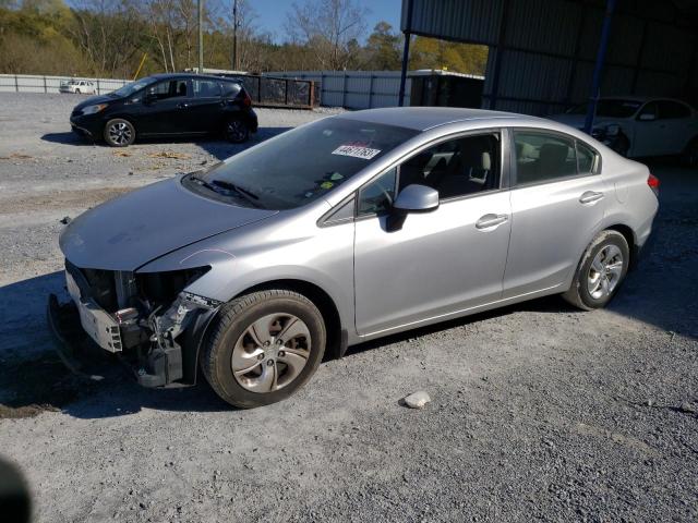 HONDA CIVIC LX 2013 with VIN 19XFB2F55DE026223 - Photo from auction