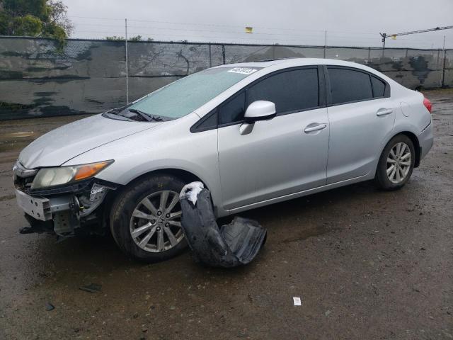 HONDA CIVIC EX 2012 with VIN 2HGFB2F86CH585780 - Photo from auction