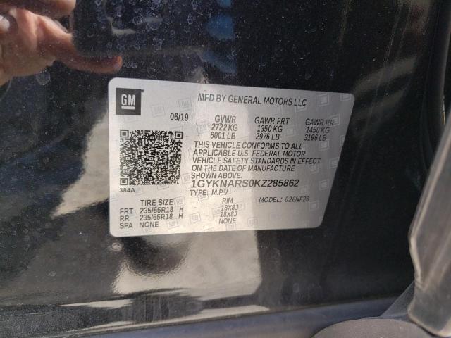 Photo 14 from auction – 2019 CADILLAC XT5 with VIN 1GYKNARS0KZ285862