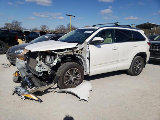TOYOTA HIGHLANDER 2016 with VIN 5TDKKRFH7GS128389 - Photo from auction