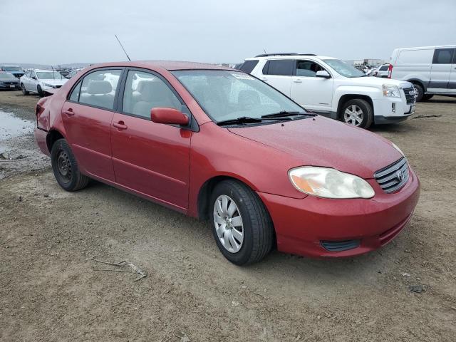 Photo 4 from auction – 2003 TOYOTA COROLLA CE with VIN 1NXBR32E63Z024725