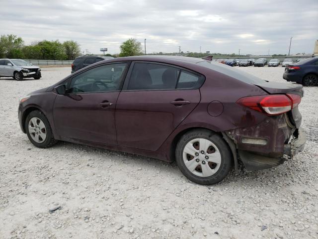 Photo 2 from auction – 2017 KIA FORTE LX with VIN 3KPFK4A72HE129531