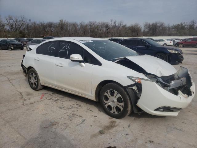 Photo 4 from auction – 2013 HONDA CIVIC HYBR with VIN 19XFB4F20DE003045