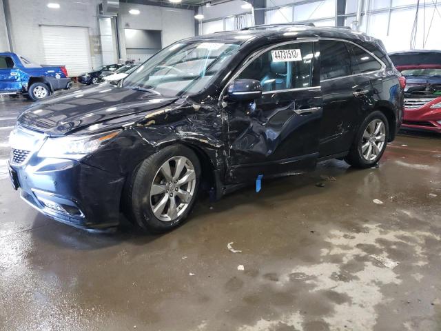 ACURA MDX ADVANC 2014 with VIN 5FRYD4H85EB010412 - Photo from auction