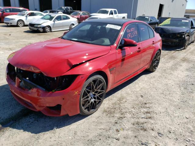 BMW M3 2018 with VIN WBS8M9C56J5K99445 - Photo from auction