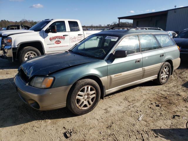 SUBARU LEGACY OUT 2002 with VIN 4S3BH665X27655963 - Photo from auction