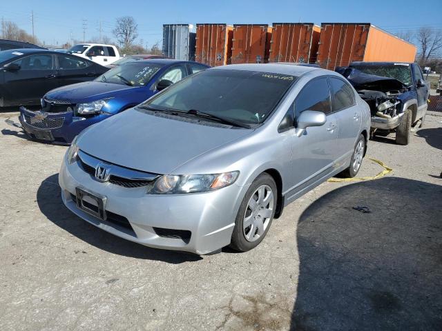 Photo 1 from auction – 2011 HONDA CIVIC LX with VIN 19XFA1F58BE029370