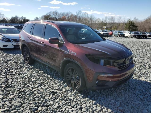 Photo 4 from auction – 2022 HONDA PILOT SE with VIN 5FNYF6H25NB082715