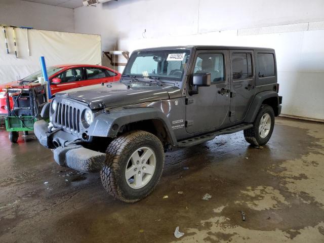 JEEP WRANGLER U 2017 with VIN 1C4BJWDG9HL553837 - Photo from auction