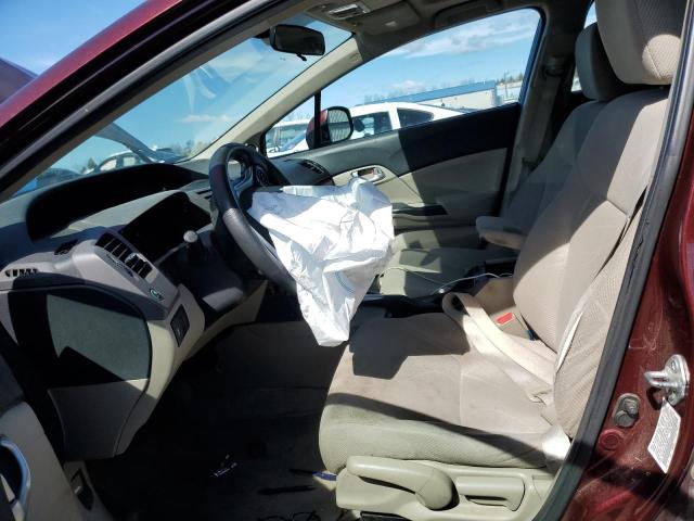 Photo 7 from auction – 2012 HONDA CIVIC EX with VIN 19XFB2F87CE333434