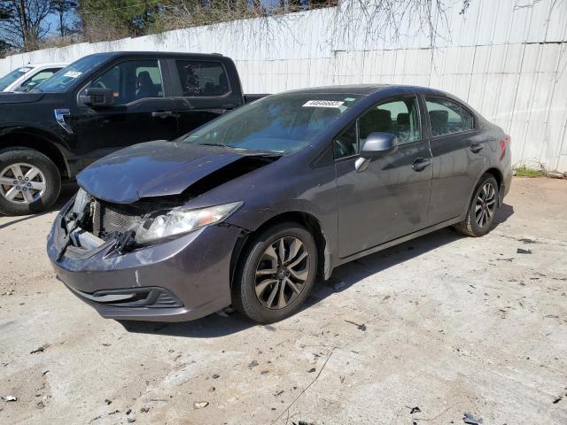 Photo 1 from auction – 2013 HONDA CIVIC EX with VIN 19XFB2F8XDE056912