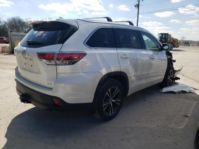 Photo 3 from auction – 2016 TOYOTA HIGHLANDER with VIN 5TDKKRFH7GS128389