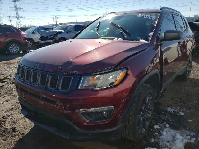 JEEP COMPASS 80 2021 with VIN 3C4NJDEB8MT591319 - Photo from auction