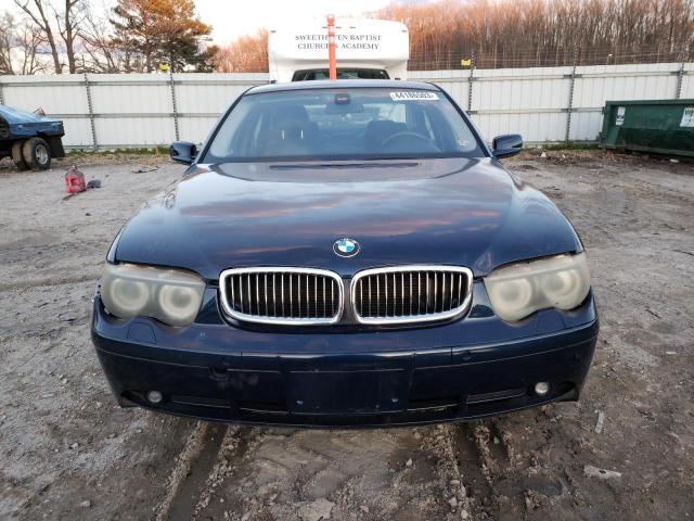 Photo 5 from auction – 2005 BMW 745 I with VIN WBAGL635X5DP74334