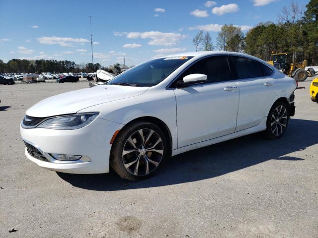 CHRYSLER 200 C 2015 with VIN 1C3CCCCGXFN580808 - Photo from auction