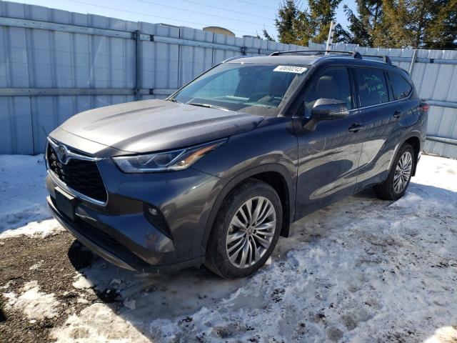 Photo 1 from auction – 2022 TOYOTA HIGHLANDER with VIN 5TDFZRBH3NS196950