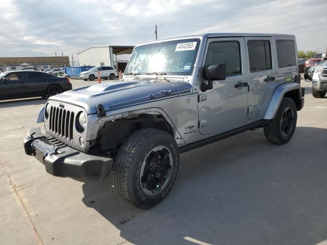 JEEP WRANGLER U 2014 with VIN 1C4BJWEG5EL205303 - Photo from auction