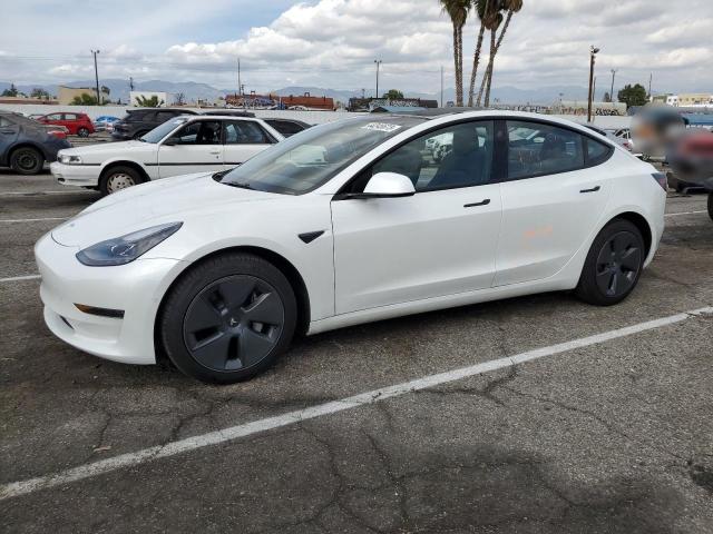 TESLA MODEL 3 2022 with VIN 5YJ3E1EA5NF161345 - Photo from auction