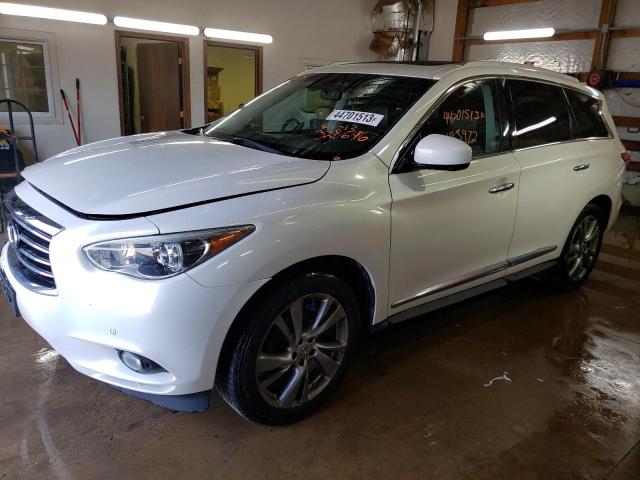 INFINITI JX35 2013 with VIN 5N1AL0MM8DC328646 - Photo from auction