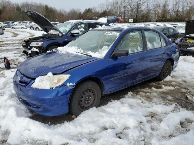 HONDA CIVIC DX 2004 with VIN 2HGES16474H629211 - Photo from auction