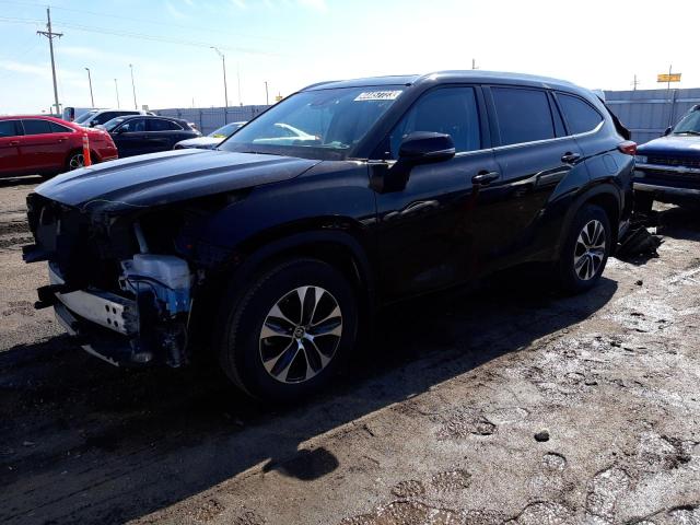TOYOTA HIGHLANDER 2021 with VIN 5TDGZRBH7MS117718 - Photo from auction