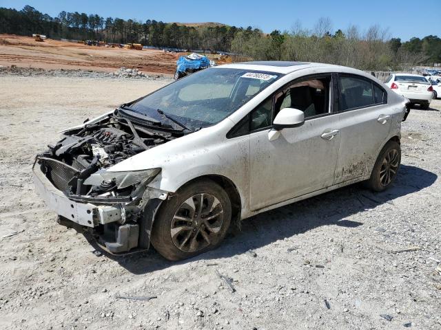 HONDA CIVIC EX 2013 with VIN 2HGFB2F82DH512195 - Photo from auction