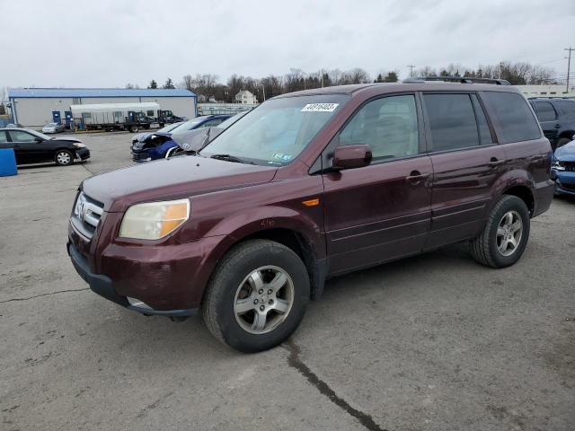 HONDA PILOT EXL 2008 with VIN 5FNYF18788B032863 - Photo from auction