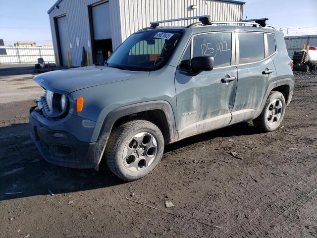 JEEP RENEGADE S 2017 with VIN ZACCJBAB7HPE67248 - Photo from auction